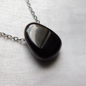 Gránát medálos nyaklánc, Ékszer, Nyaklánc, Medálos nyaklánc, Ékszerkészítés, MESKA