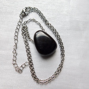 Gránát medálos nyaklánc - ékszer - nyaklánc - medálos nyaklánc - Meska.hu