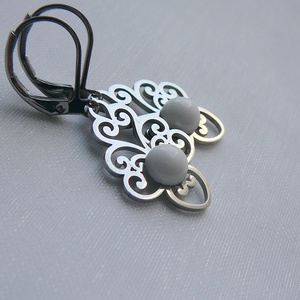 Filigrán howlit fülbevaló - Meska.hu