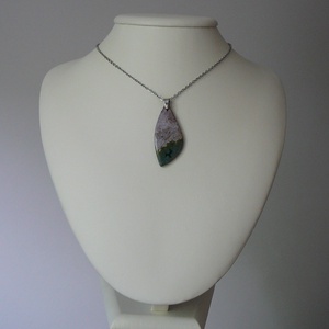 Óceán jáspis medálos nyaklánc - ékszer - nyaklánc - medálos nyaklánc - Meska.hu