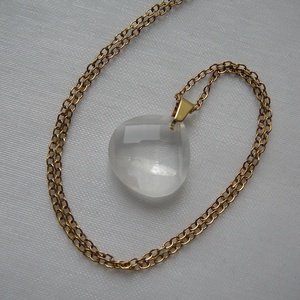 Hegyikristály medálos nyaklánc - ékszer - nyaklánc - medálos nyaklánc - Meska.hu