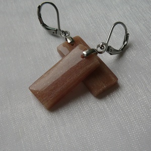 Holdkő fülbevaló - ékszer - fülbevaló - lógó fülbevaló - Meska.hu