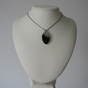 Ónix medálos nyaklánc - ékszer - nyaklánc - medálos nyaklánc - Meska.hu