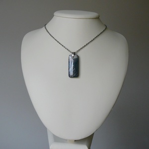 Ónix medálos nyaklánc - ékszer - nyaklánc - medálos nyaklánc - Meska.hu