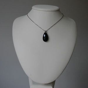Ónix medálos nyaklánc - ékszer - nyaklánc - medálos nyaklánc - Meska.hu