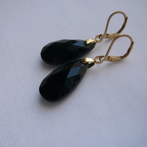 Ónix fülbevaló - Meska.hu