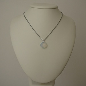 Opalit csepp medálos nyaklánc - ékszer - nyaklánc - medálos nyaklánc - Meska.hu