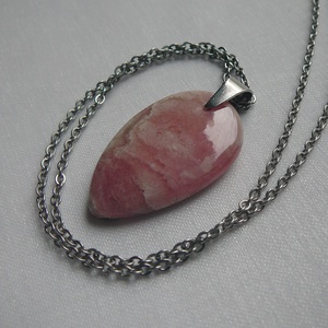 Rodokrozit medálos nyaklánc - Meska.hu