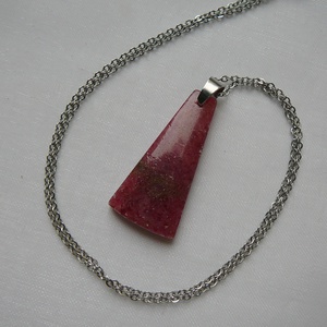 Rodonit medálos nyaklánc - ékszer - nyaklánc - medálos nyaklánc - Meska.hu