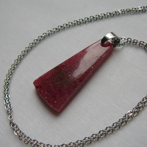 Rodonit medálos nyaklánc - ékszer - nyaklánc - medálos nyaklánc - Meska.hu