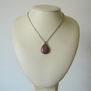 Rodonit medálos nyaklánc - ékszer - nyaklánc - medálos nyaklánc - Meska.hu