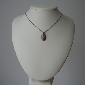 Rodonit medálos nyaklánc - ékszer - nyaklánc - medálos nyaklánc - Meska.hu