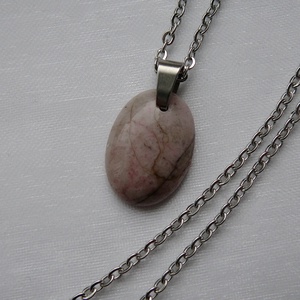 Rodonit medálos nyaklánc - ékszer - nyaklánc - medálos nyaklánc - Meska.hu