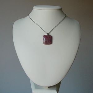 Rodonit medálos nyaklánc - ékszer - nyaklánc - medálos nyaklánc - Meska.hu
