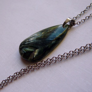 Szerafinit csepp medálos nyaklánc - ékszer - nyaklánc - medál - Meska.hu