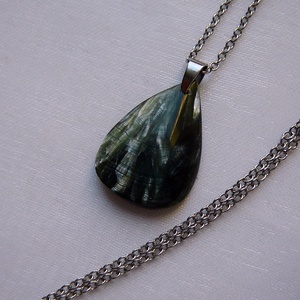 Szerafinit csepp medálos nyaklánc - ékszer - nyaklánc - medál - Meska.hu