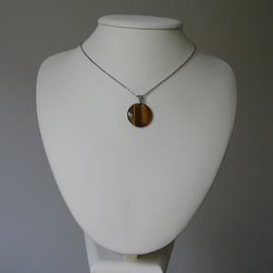 Tigrisszem medálos nyaklánc - ékszer - nyaklánc - medálos nyaklánc - Meska.hu