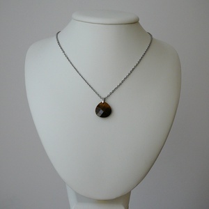 Tigrisszem medálos nyaklánc - ékszer - nyaklánc - medálos nyaklánc - Meska.hu