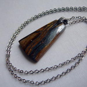 Tigrisvas medálos nyaklánc, Ékszer, Nyaklánc, Medálos nyaklánc, Ékszerkészítés, MESKA