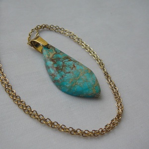 Üledéki jáspis medálos nyaklánc, Ékszer, Nyaklánc, Medálos nyaklánc, Ékszerkészítés, MESKA