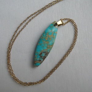 Üledéki jáspis medálos nyaklánc - ékszer - nyaklánc - medálos nyaklánc - Meska.hu