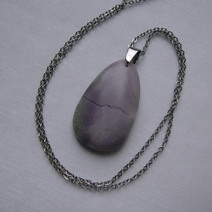 Rubellit medálos nyaklánc - ékszer - nyaklánc - medálos nyaklánc - Meska.hu