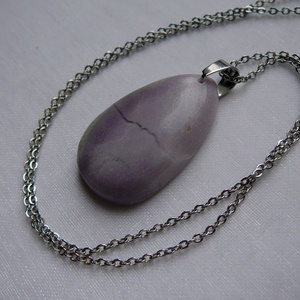 Rubellit medálos nyaklánc - Meska.hu