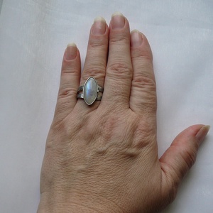 Holdkő gyűrű - ékszer - gyűrű - szoliter gyűrű - Meska.hu