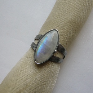 Holdkő gyűrű - Meska.hu