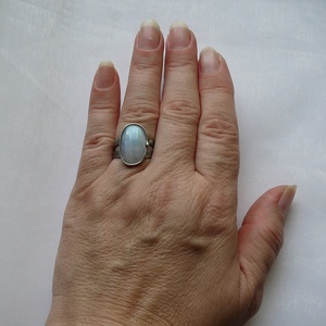 Holdkő gyűrű - ékszer - gyűrű - szoliter gyűrű - Meska.hu