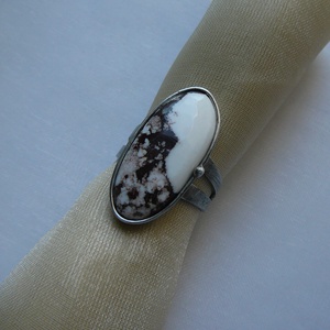 Magnezit gyűrű - ékszer - gyűrű - szoliter gyűrű - Meska.hu