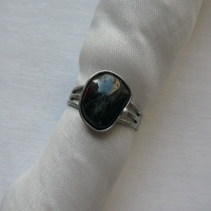 Turmalin gyűrű - ékszer - gyűrű - szoliter gyűrű - Meska.hu