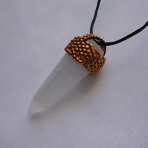 Szelenit inga medál - ékszer - nyaklánc - medálos nyaklánc - Meska.hu