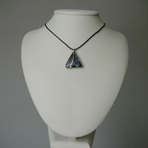 Indigo gabbro medál - ékszer - nyaklánc - medálos nyaklánc - Meska.hu