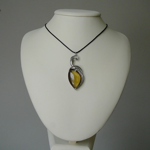 Füstkvarc  medál - ékszer - nyaklánc - medálos nyaklánc - Meska.hu