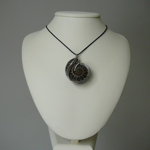 Ammonitesz medál - ékszer - nyaklánc - medálos nyaklánc - Meska.hu