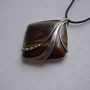 Tigrisszem medál - Meska.hu