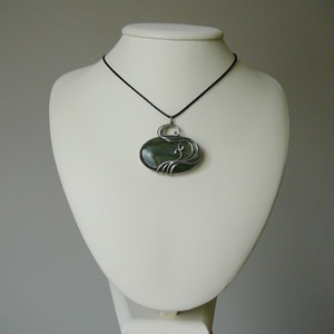Labradorit medál - ékszer - nyaklánc - medál - Meska.hu