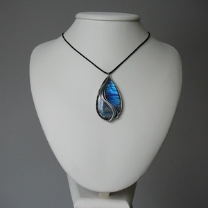 Labradorit medál - ékszer - nyaklánc - medál - Meska.hu