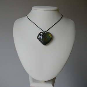 Labradorit medál - ékszer - nyaklánc - medál - Meska.hu