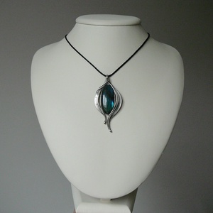 Labradorit medál - ékszer - nyaklánc - medál - Meska.hu