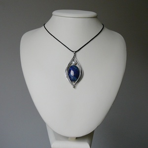 Lápisz lazuli medál - ékszer - nyaklánc - medálos nyaklánc - Meska.hu