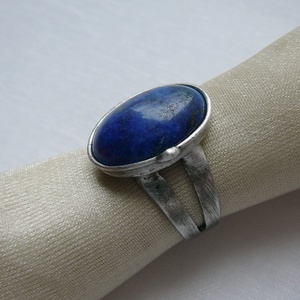 Lápisz lazuli gyűrű - Meska.hu