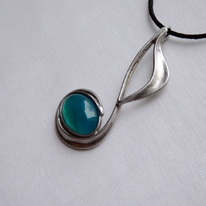 Achát hangjegy medál, Ékszer, Nyaklánc, Medálos nyaklánc, Ékszerkészítés, Fémmegmunkálás, MESKA