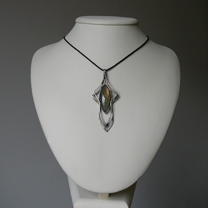 Labradorit medál - ékszer - nyaklánc - medál - Meska.hu