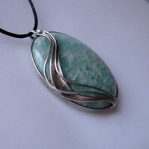 Akvamarin medál - Meska.hu