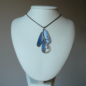 Kianit medál - ékszer - nyaklánc - medálos nyaklánc - Meska.hu