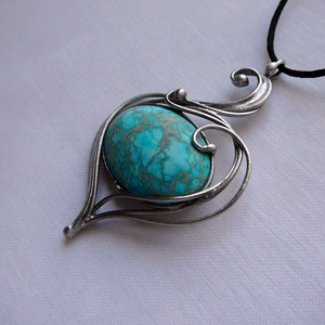 Üledéki jáspis medál - ékszer - nyaklánc - medálos nyaklánc - Meska.hu