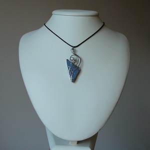 Kalcedon medál - ékszer - nyaklánc - medálos nyaklánc - Meska.hu