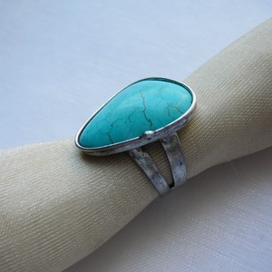 Türkinit gyűrű, Ékszer, Gyűrű, Szoliter gyűrű, Ékszerkészítés, Fémmegmunkálás, MESKA